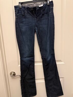 Guess by Marciano Dark Blue Flare Jeans